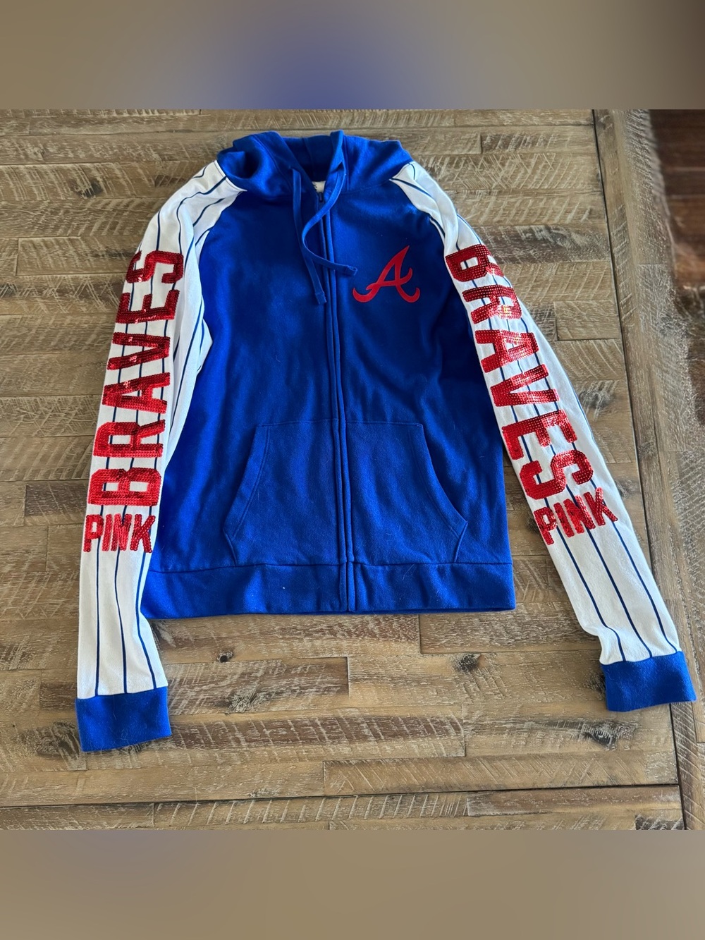 PINK Victoria's Secret - Atlanta Braves Full-Zip Hoodie